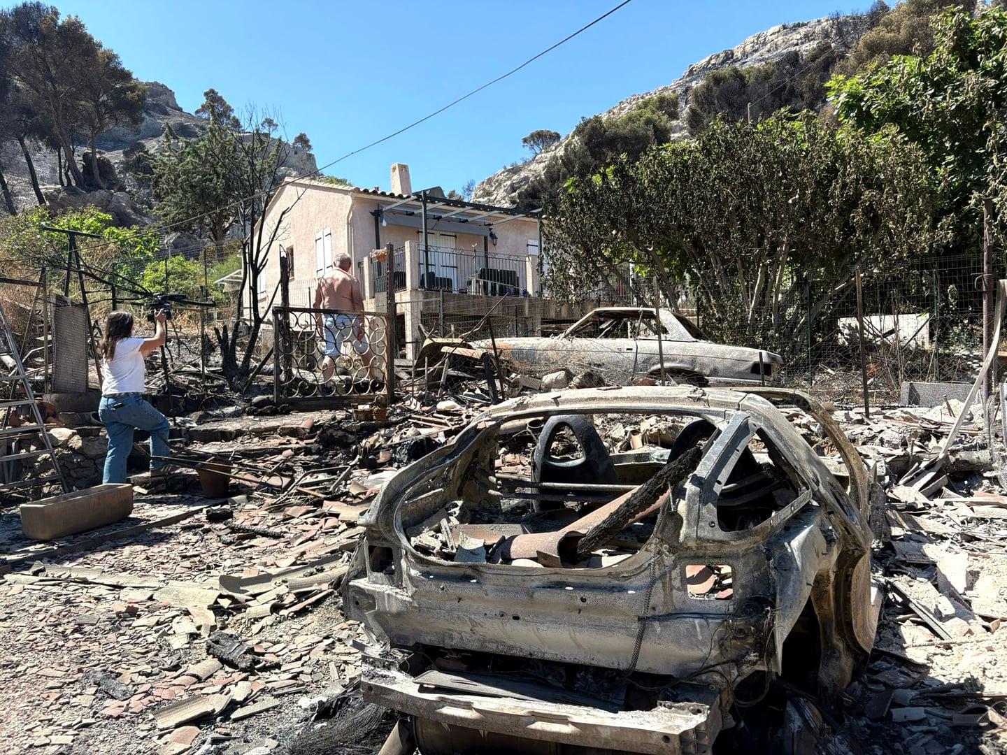 关于法国山火的突发新闻