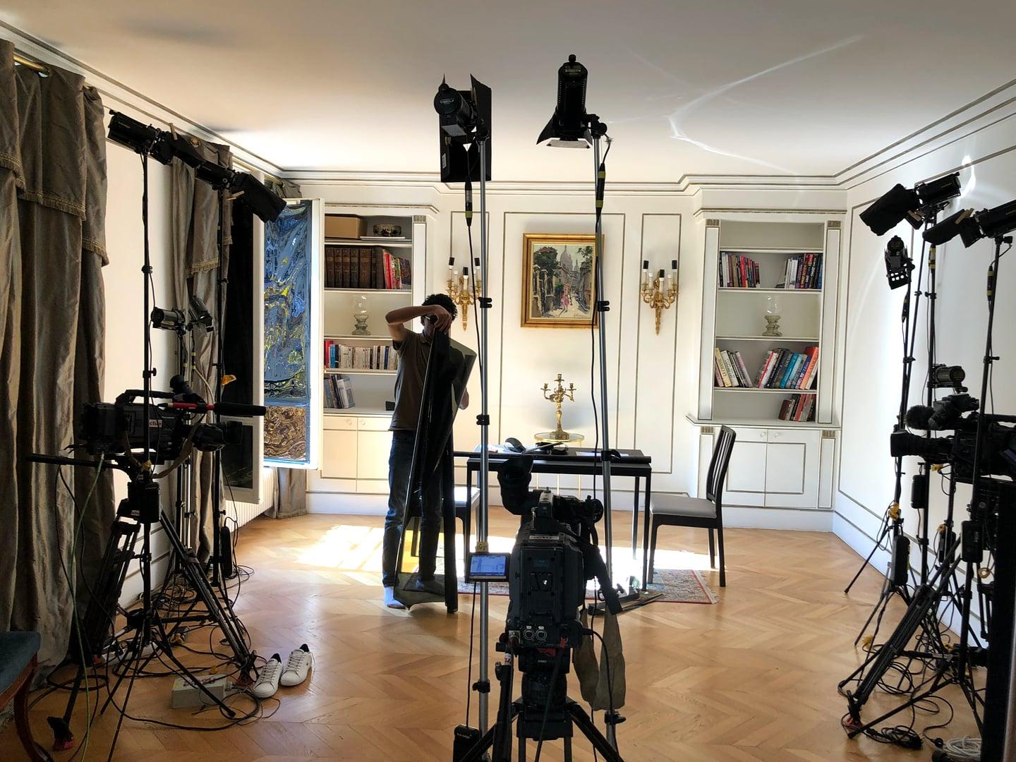 现场多摄像机广播录制